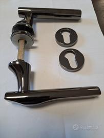 maniglia in ottone massiccio color ossido