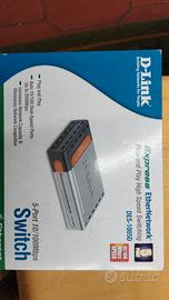 SWITCH D-LINK DES-1005D NUOVO