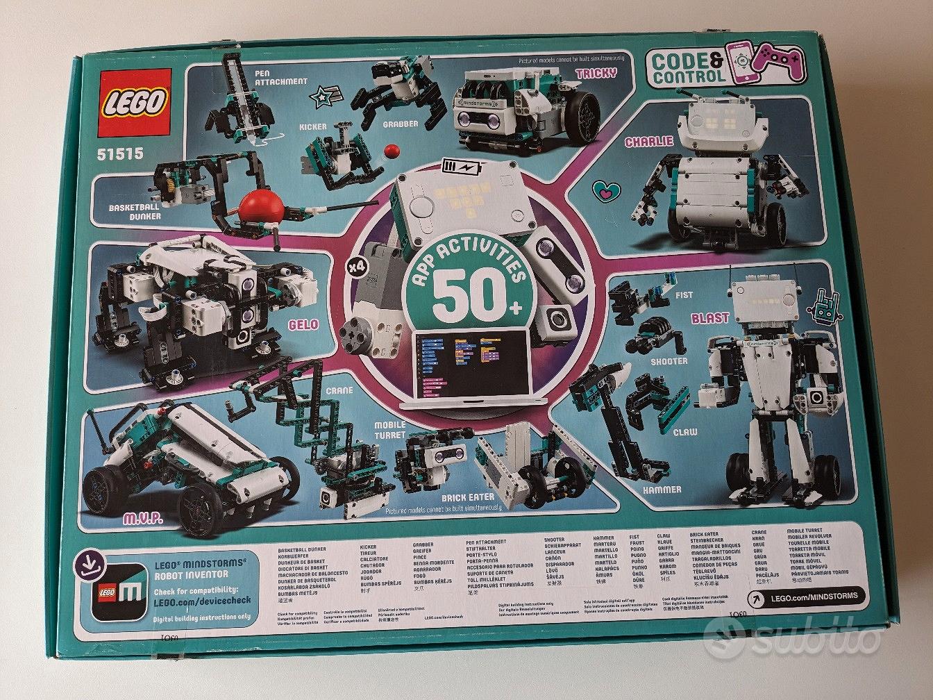 Lego Mindstorm Robot Inventor 51515-Scratch-Python Collezionismo
