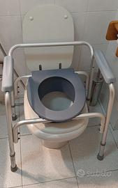 ALZA WATER COMODA regolabile con braccioli