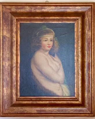 Quadro (rif. 08) con cornice, ritratto, 51x61 cm