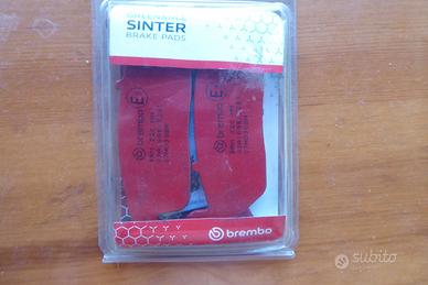 pastiglie freno anteriori Brembo siterizzate
