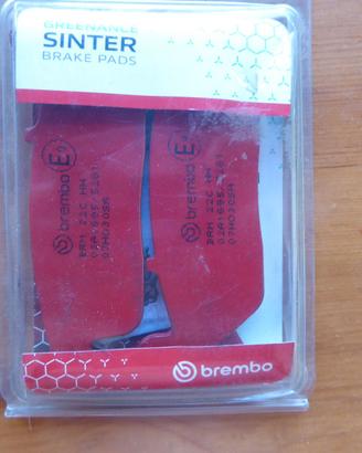 pastiglie freno anteriori Brembo siterizzate