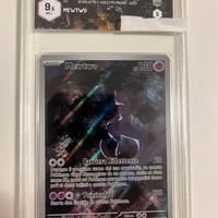Carta Promo Mewtwo 151 ita Graad 9,5