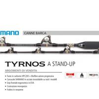 Canna Shimano Tyrnos 50lb manico curvo