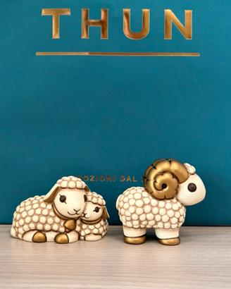 Coppia di pecore + montone, limited edition, Thun