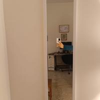 Specchio rettangolare bianco 30 x 120 cm INSPIRE

