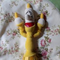 Peluche Lumiere Bella e La Bestia Disney 25 cm