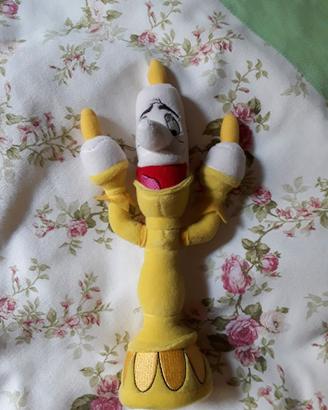 Peluche Lumiere Bella e La Bestia Disney 25 cm