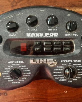 bass pod line 6