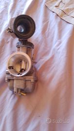 carburatore 34  + collettore 34   moto cross vespa