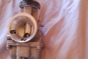 carburatore 34  + collettore 34   moto cross vespa