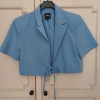 Giacca cropped carta da zucchero donna Zara 