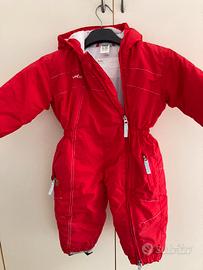 Tuta sci per bambini 2 anni