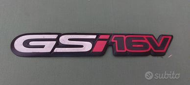 Emblema Originale Raro OPEL Gsi 16V - 1994