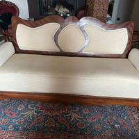 Raro Divano-Letto Antico (1850)Stile Luigi Filippo