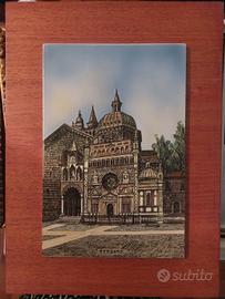 quadri Bergamo e Papa Giovanni XXIII