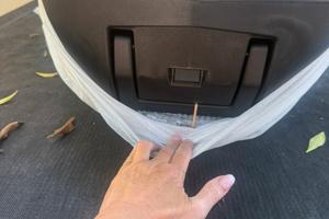 Baule grigio opaco per SH 350