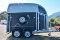 Trailer trasporto cavalli due posti