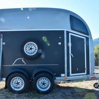 Trailer trasporto cavalli due posti