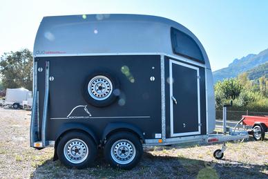 Trailer trasporto cavalli due posti