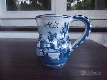 Caraffa in ceramica anni 60 San Giorgio Albisola