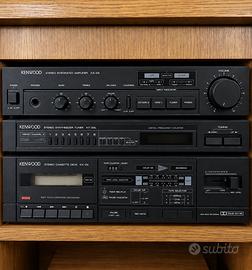 Impianto Hi-Fi vintage Kenwood KA-34 KT-34L KX-34