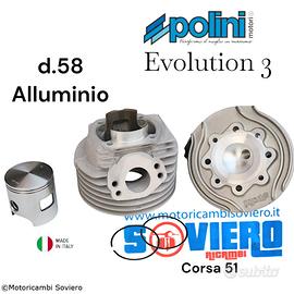 Gruppo Termico polini Evolution 3 Alluminio Vespa