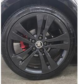 4 ruote + cerchi 205/40 17” Skoda Fabia Montecarlo