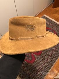 Cappello stile cow boy in vera pelle - Rogue