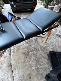 Lettino massaggio fisioterapia richiudibile