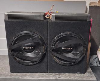 Subwoofer + amplificatori 