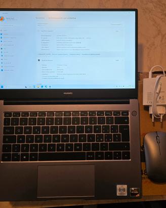 HUAWEI MateBook D14",AMD Ryzen 5, 8 GB RAM, 512 GB