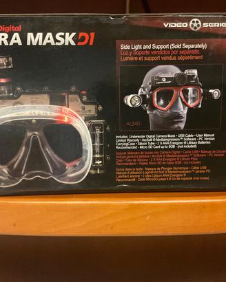 Camera mask subacquea  digitale