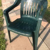 sedie in plastica da giardino