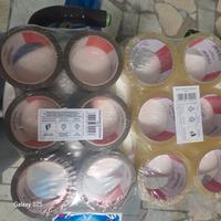 12 nastri  avana " marrone " trasparente 