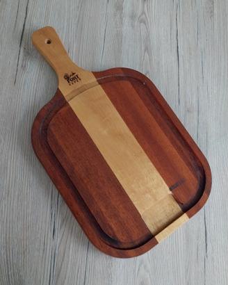 Tagliere in legno Tramontina con scanalatura