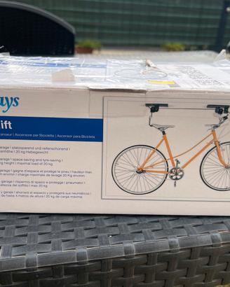 Relaxdays Portabici da soffitto NUOVO