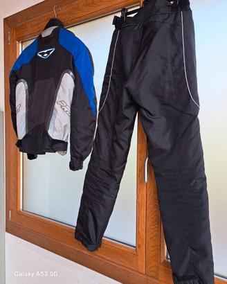 tuta moto spezzato marca  Pre Sport in goratex