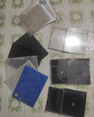 Lotto custodie rigide per CD / DVD