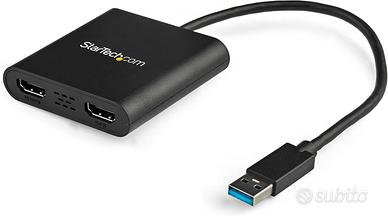StarTech com Adattatore USB doppio HDMI USB32HD2