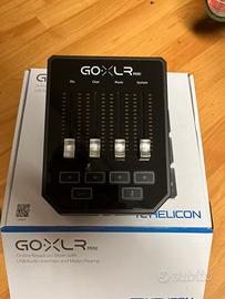 TC Helicon GoXLR Mini – Mixer Streaming USB