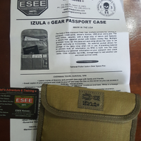 Porta documenti Esee izula passport case tan