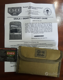 Porta documenti Esee izula passport case tan