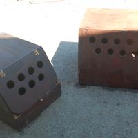 Cassette per cani in legno