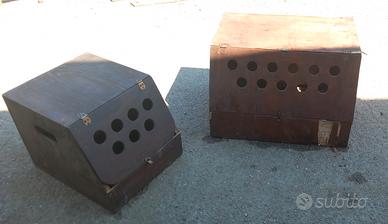 Cassette per cani in legno