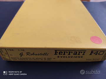 Transkit ferrari f40 1:18