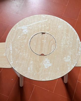 Tavolo bambini con 2 sedie