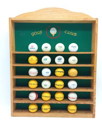Espositore palline da golf con 23 palline
