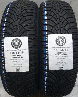 2 GOMME 185 65 15 GOODYEAR A64948